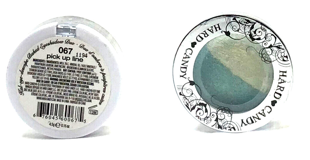 LOT OF (2) Hard Candy Kal-Eye-Descope Baked Eyeshadow Duo #067 Pick Up Line