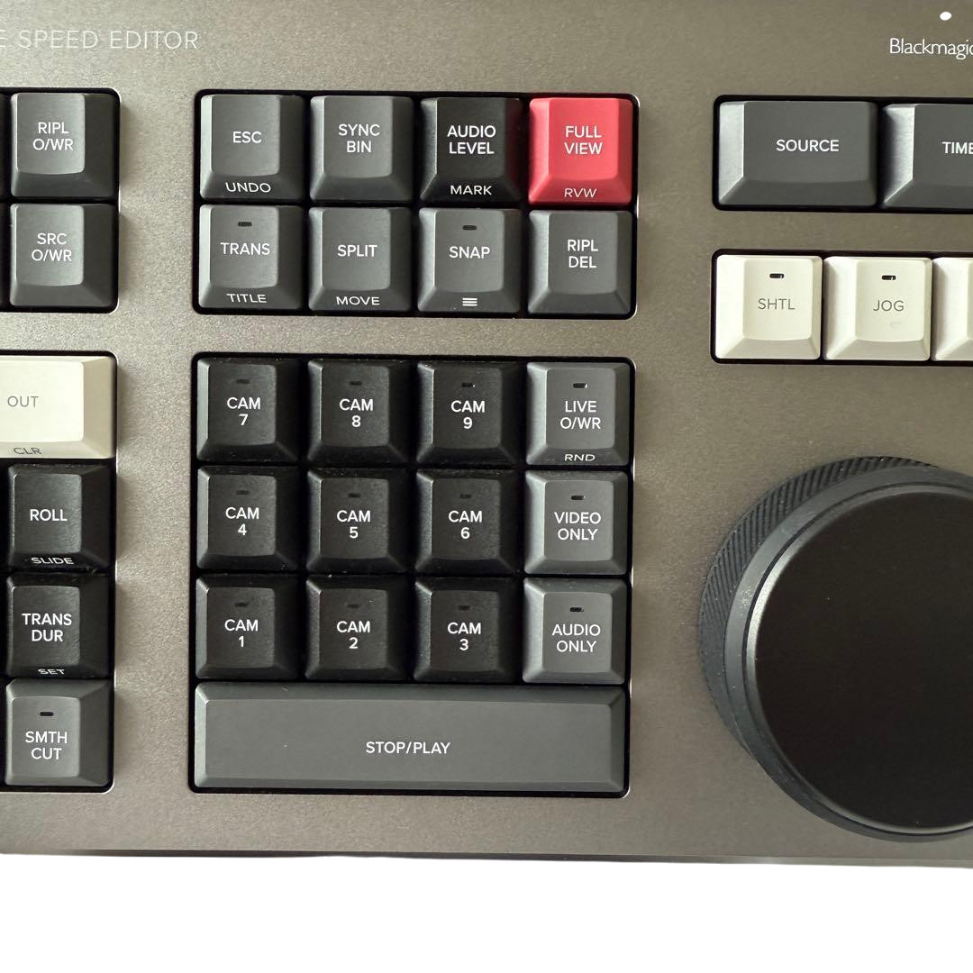 [Unused] Blackmagic Design DaVinci Resolve Speed Editor NO Software #A