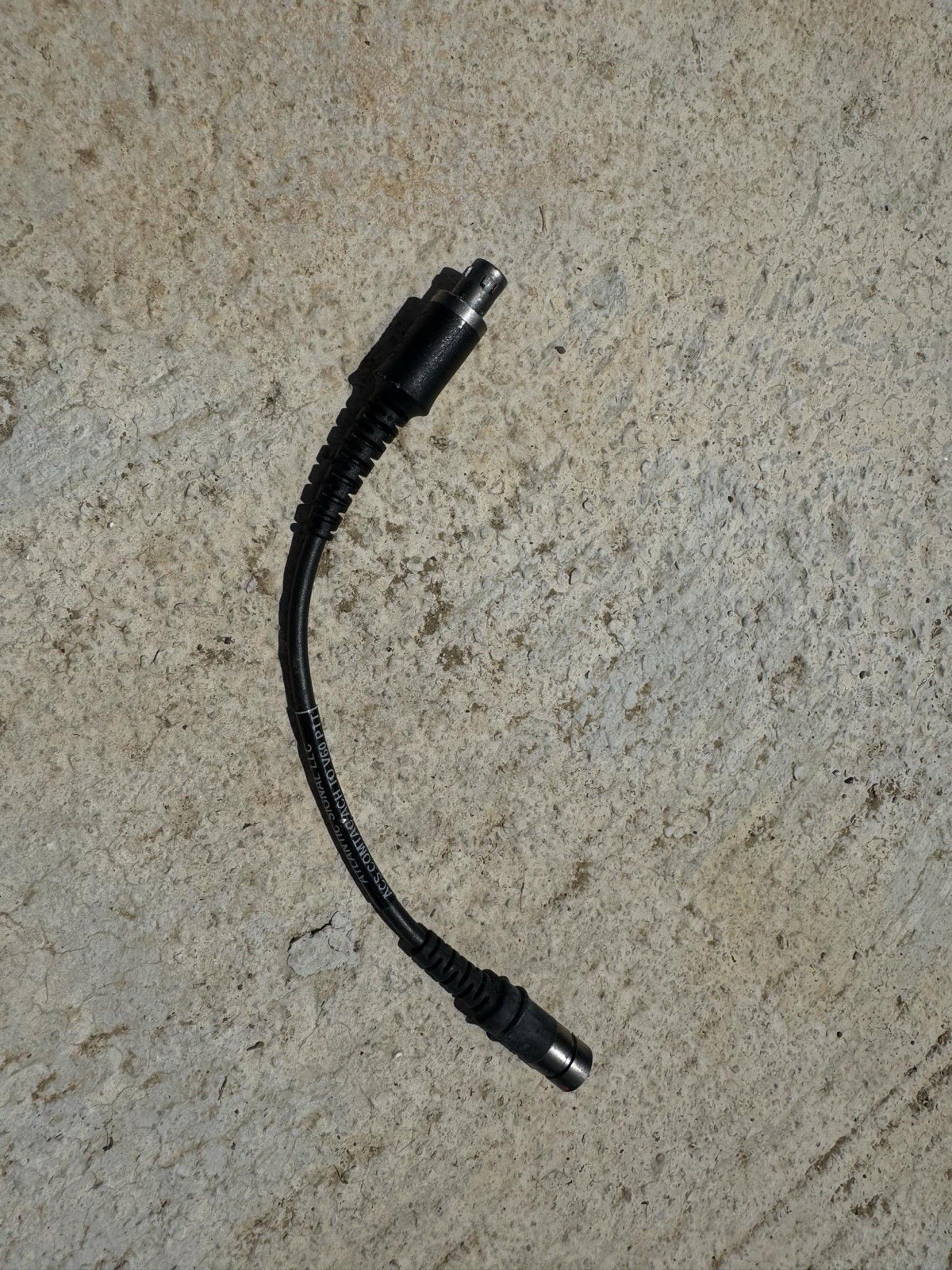 Invisio V60 to Atlantic Signal Adapter Cable Comms Tactical Military Radio