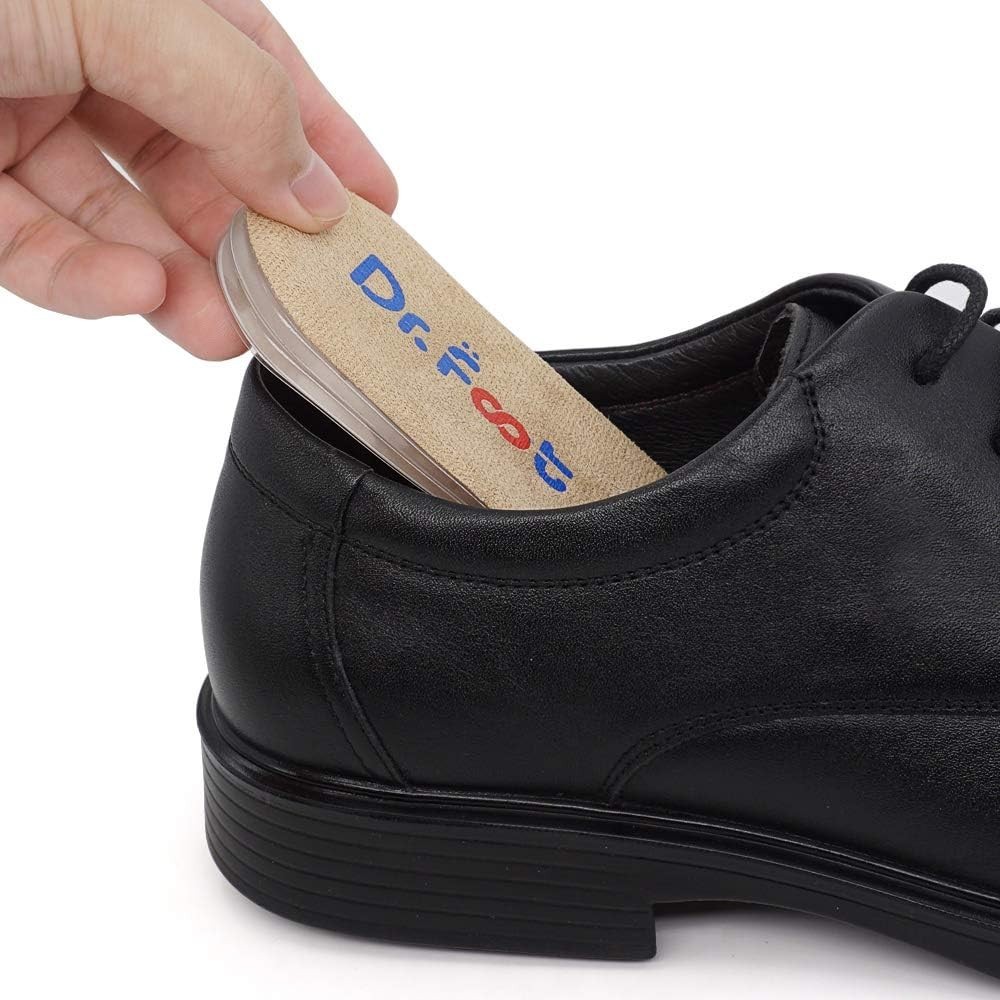 Adjustable Orthopedic Heel Lift Inserts, Height Increase Insole for Leg Length D