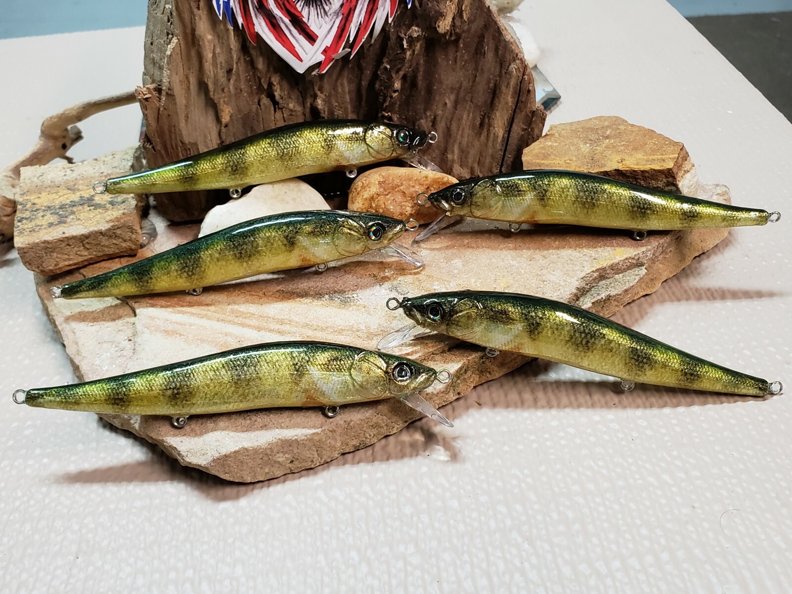 EZ'S CUSTOM WRAPPED 110 JERKBAITS