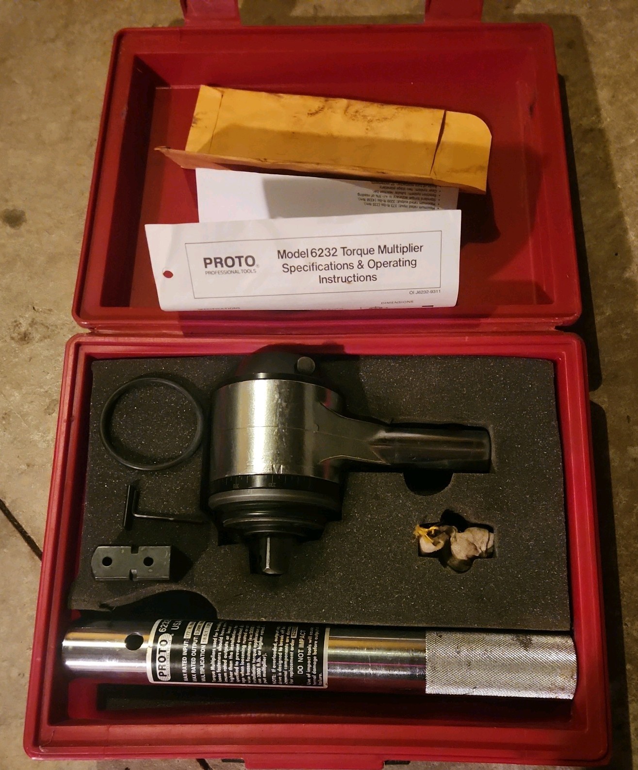 Proto 3200 ft-lbs Torque Multiplier J6232