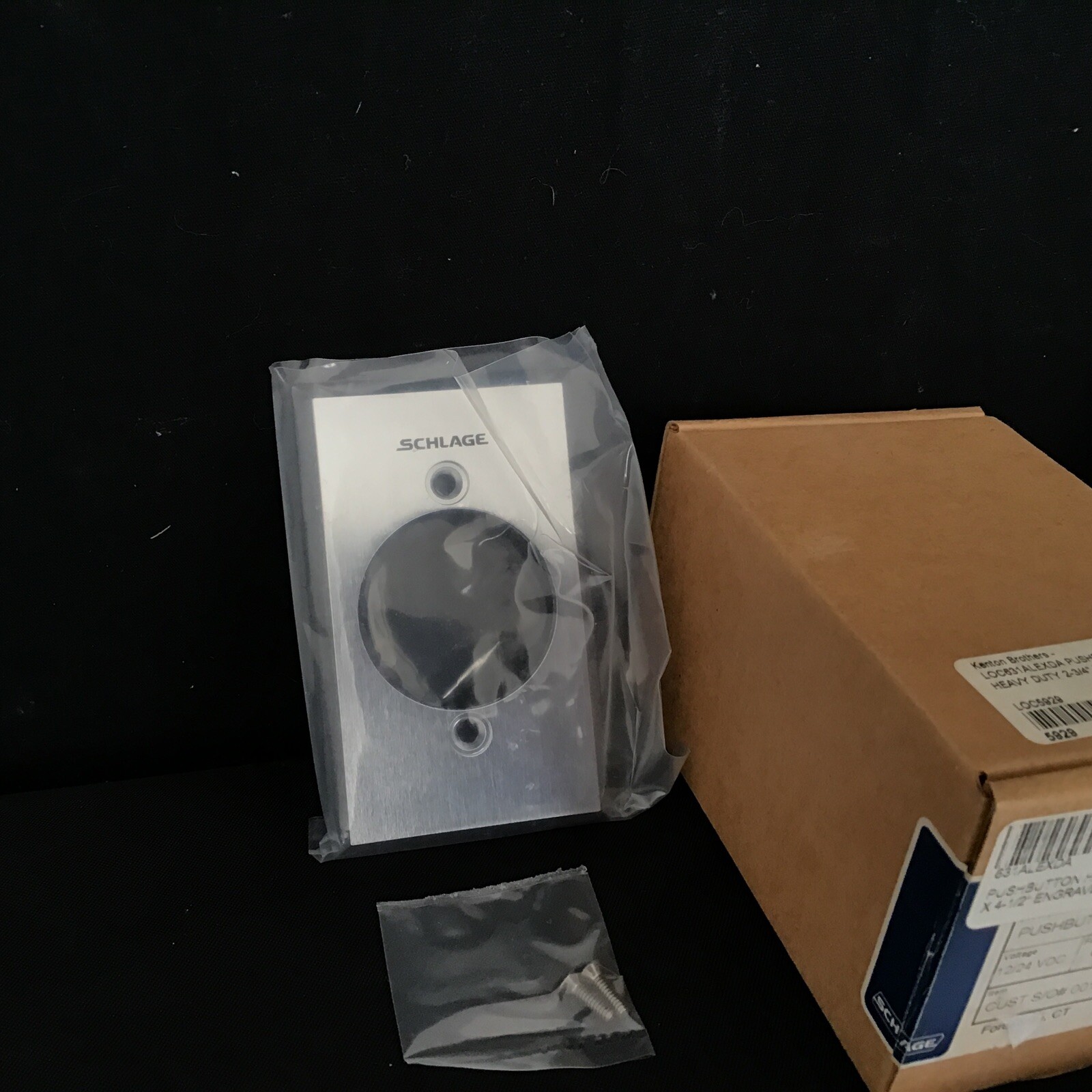 Locknetics 631ALEXDA Heavy Duty Push Button Schlage 12/24VDC *KB