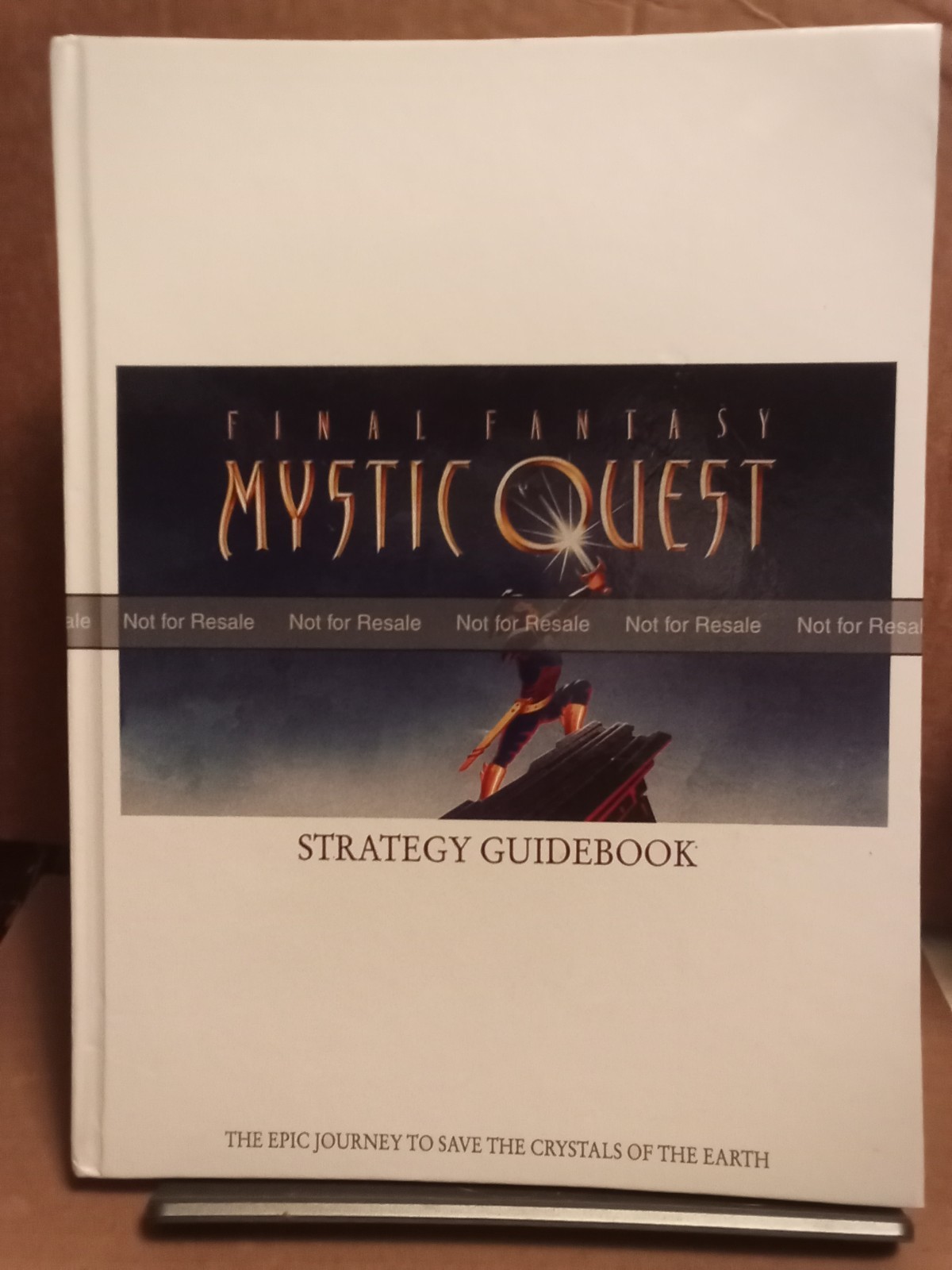 Final Fantasy Mystic Quest Strategy Guide Guidebook Square Soft Hardcover