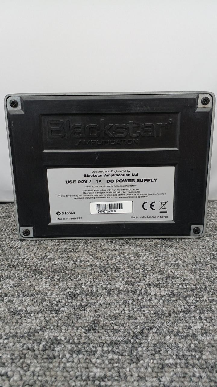 Blackstar Ht-Reverb Effector No.nm1055