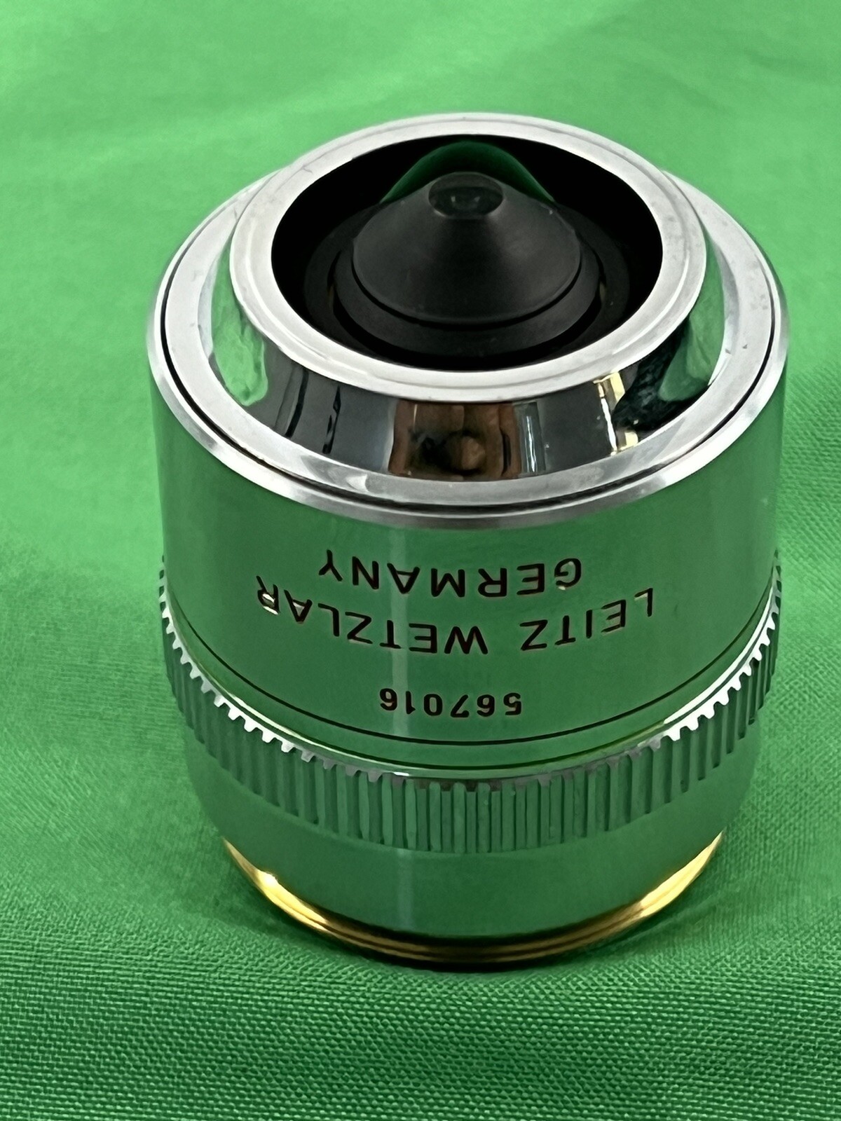Leitz Wetzlar Germany PL FLUOTAR 20 X / 0.45 D Microscope Objective Part 567016