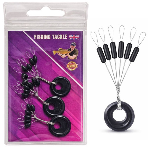 Fishing Stop Float Waggler Stoppers - Large Size Barrel Olive Stops - UK POST