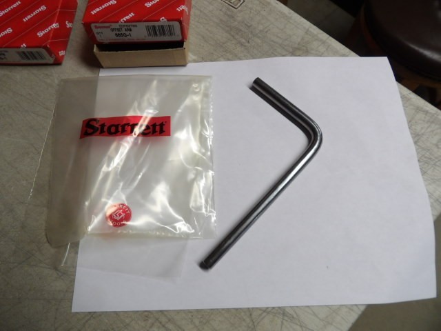 STARRETT  #665G-1  Offset Arm  3/8", 3 1/2" x 6".  New