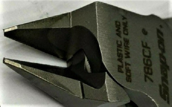 NEW* Snap-On DIAGONAL CUTTERS FLUSH CUTTER 6"+ *ORANGE SOFT HANDLES* 786CFO *NEW