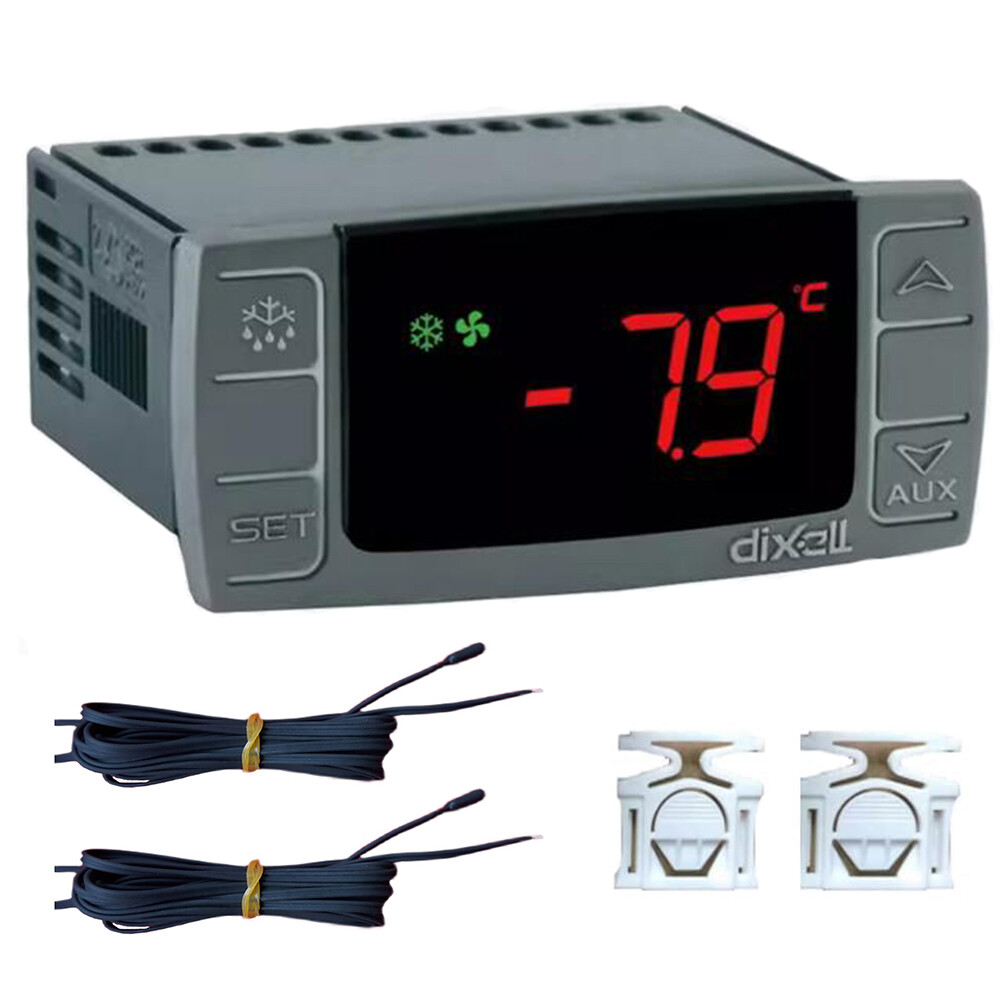 Dixell XR06CX-5N0C1 230V Fridges Digital Thermostat Controller Defrost + Probes