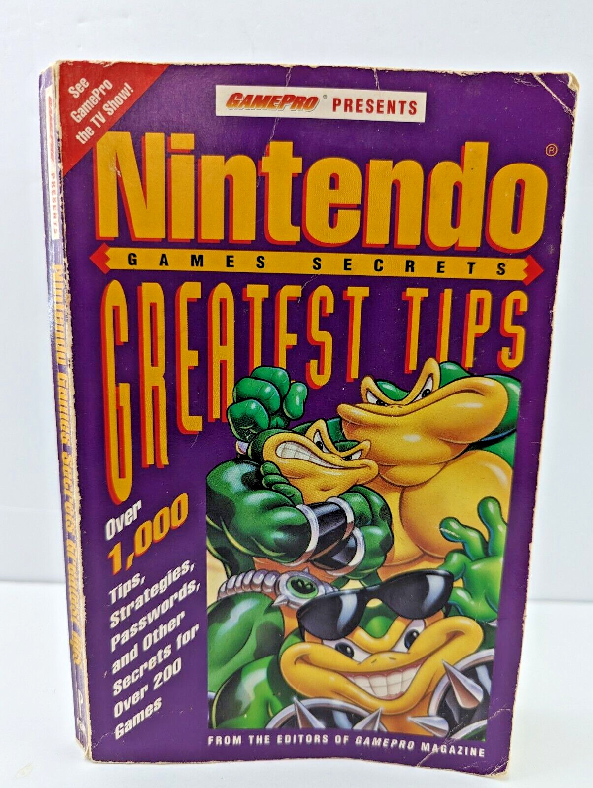 GamePro Nintendo Games Secrets Greatest Tips Book