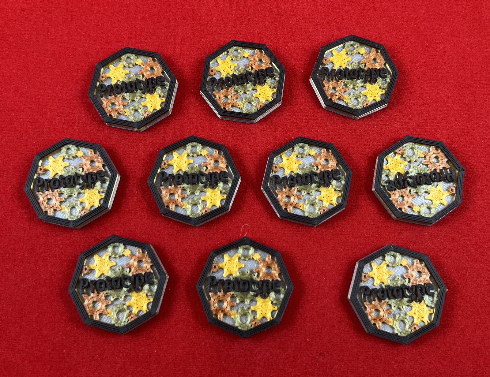 Prototype Counters (10) - Compatible with Universal Counters Set for Magic