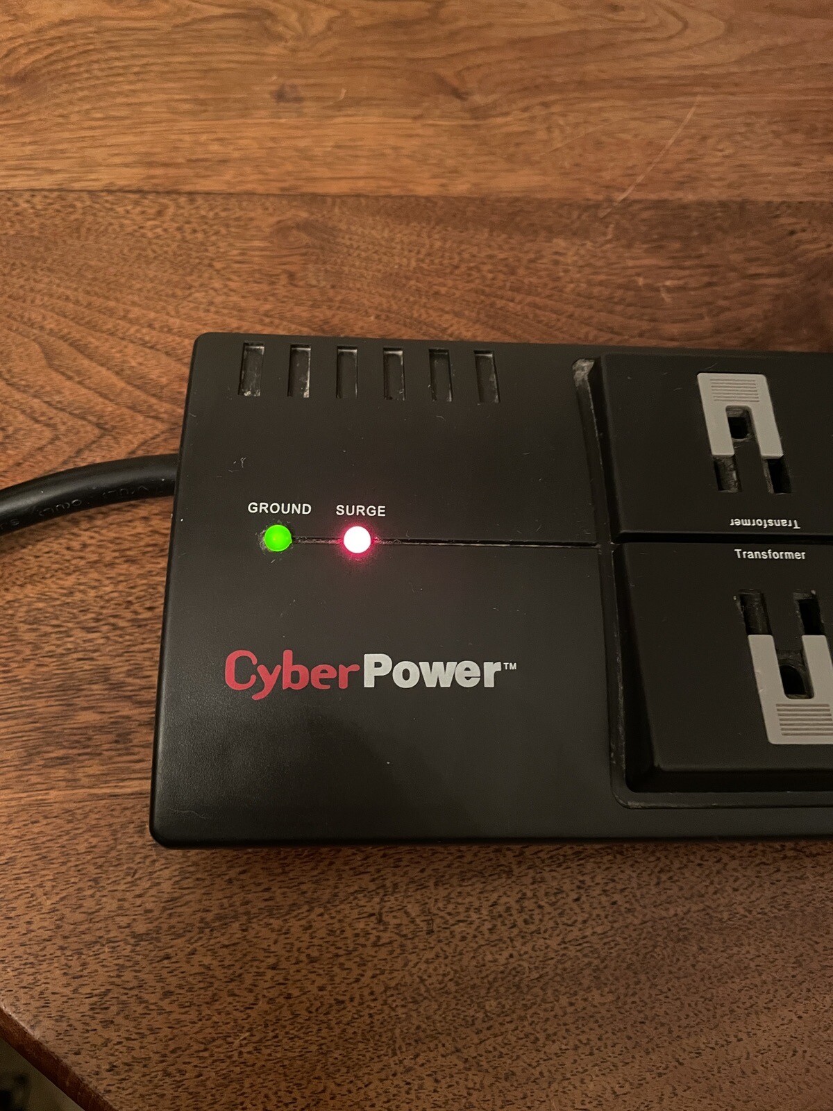 CyberPower 880 Surge Protector 8 Foot Cord