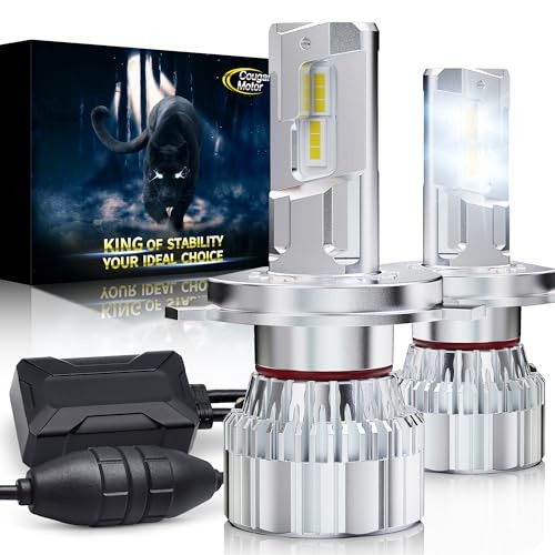 Bulb, 9003/Fog Bulbs 6500K Cool White with Cooling Fan Off-Road Use or Fog H4