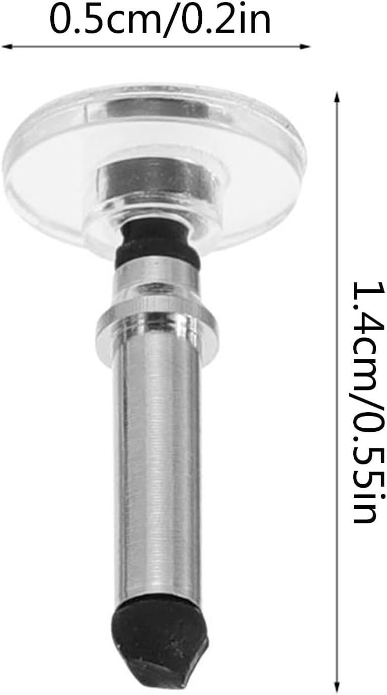 Long-Lasting Silver Stylus Replacement Tips - 12 Count for Touchscreen Devices
