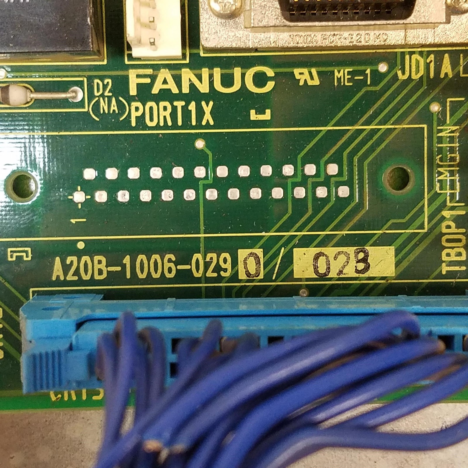 Fanuc A20B-1006-0290/02B Control Board - USED