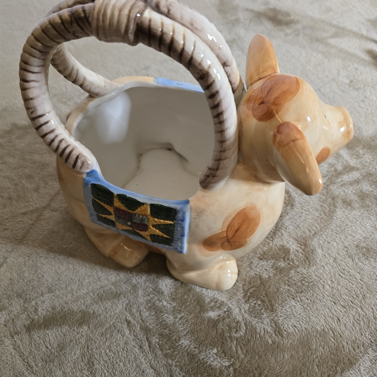 Ceramic Cow Planter