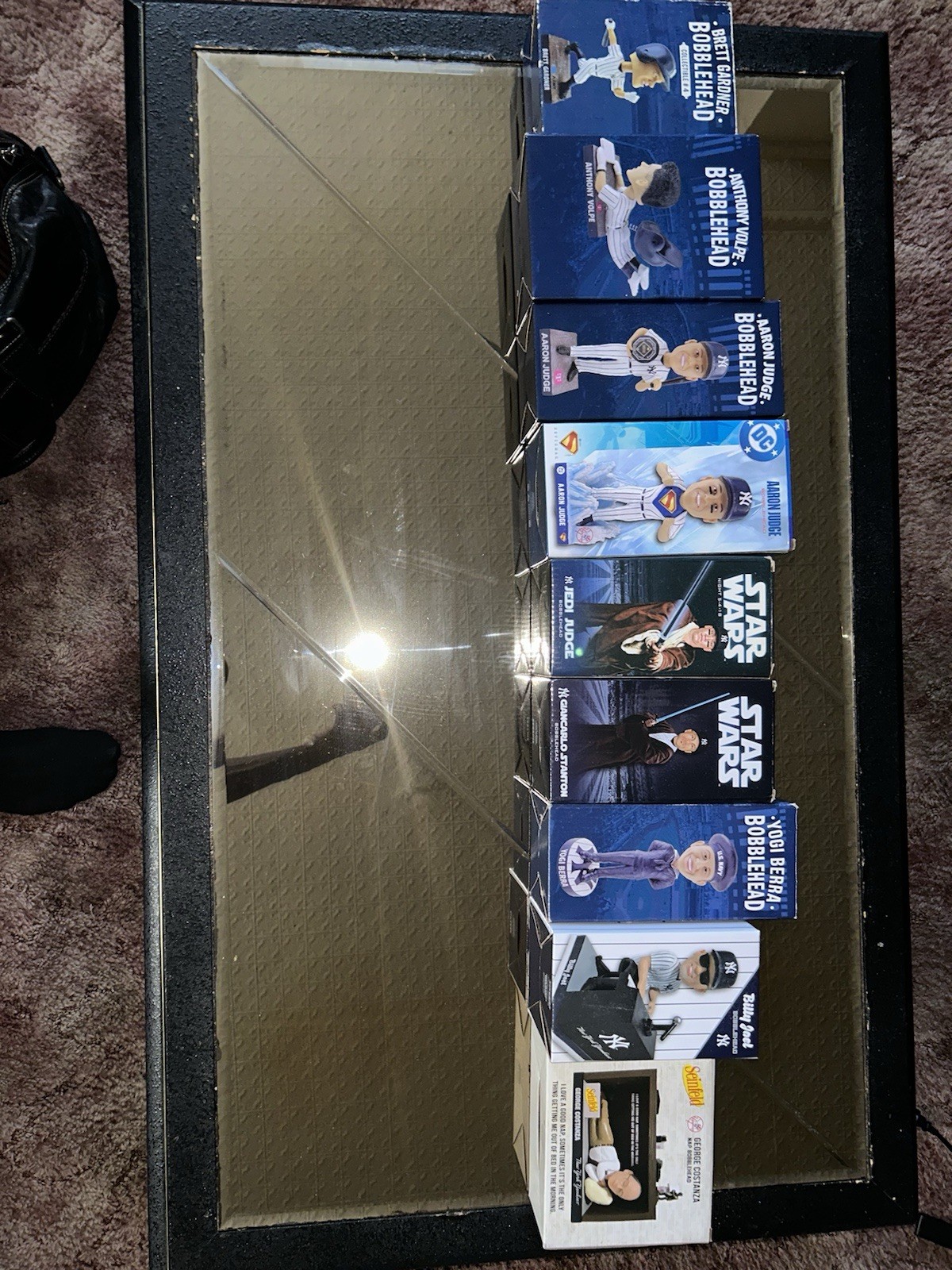 9 Brand New Still In Box Bobble Heads