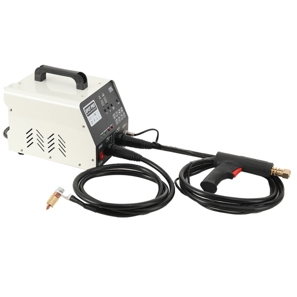 Dent Puller Spot Welder Machine 3800A Vehicle Body Panel Dent Repair Kit 6 Modes