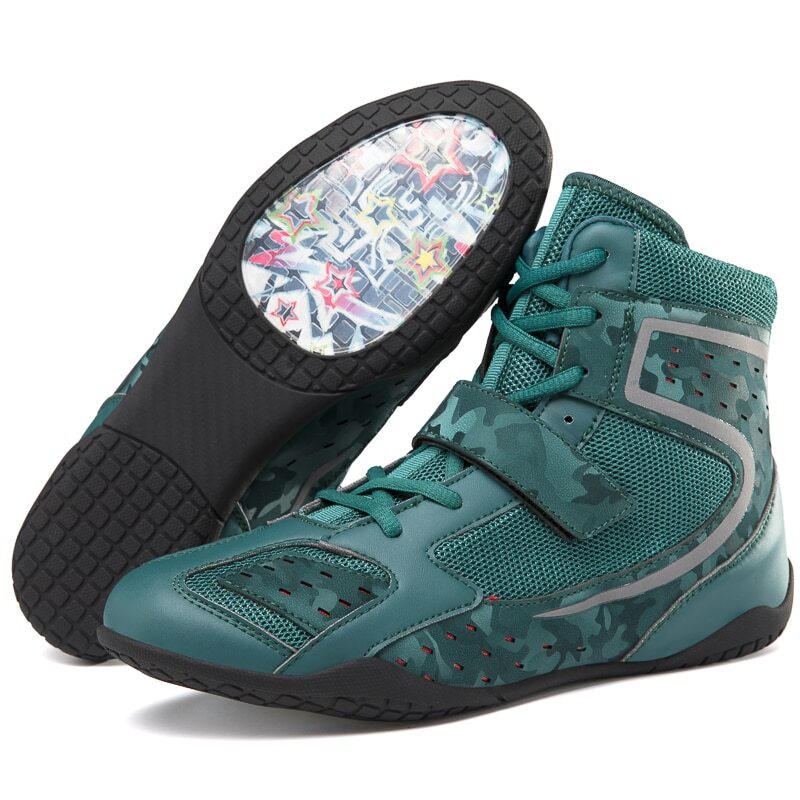 Professional High-top Wrestling Shoes Boxing Fighting Boots Wearable Sneakers