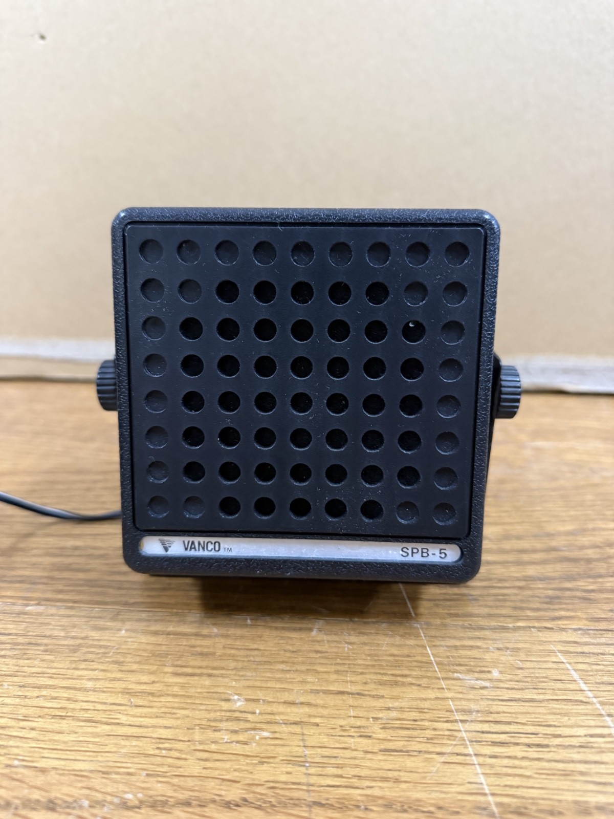 Vtg VANCO SPB-5 4" CB Scanner Mobile Radio Speaker  10 Watt, 8 Ohms Tested VGC