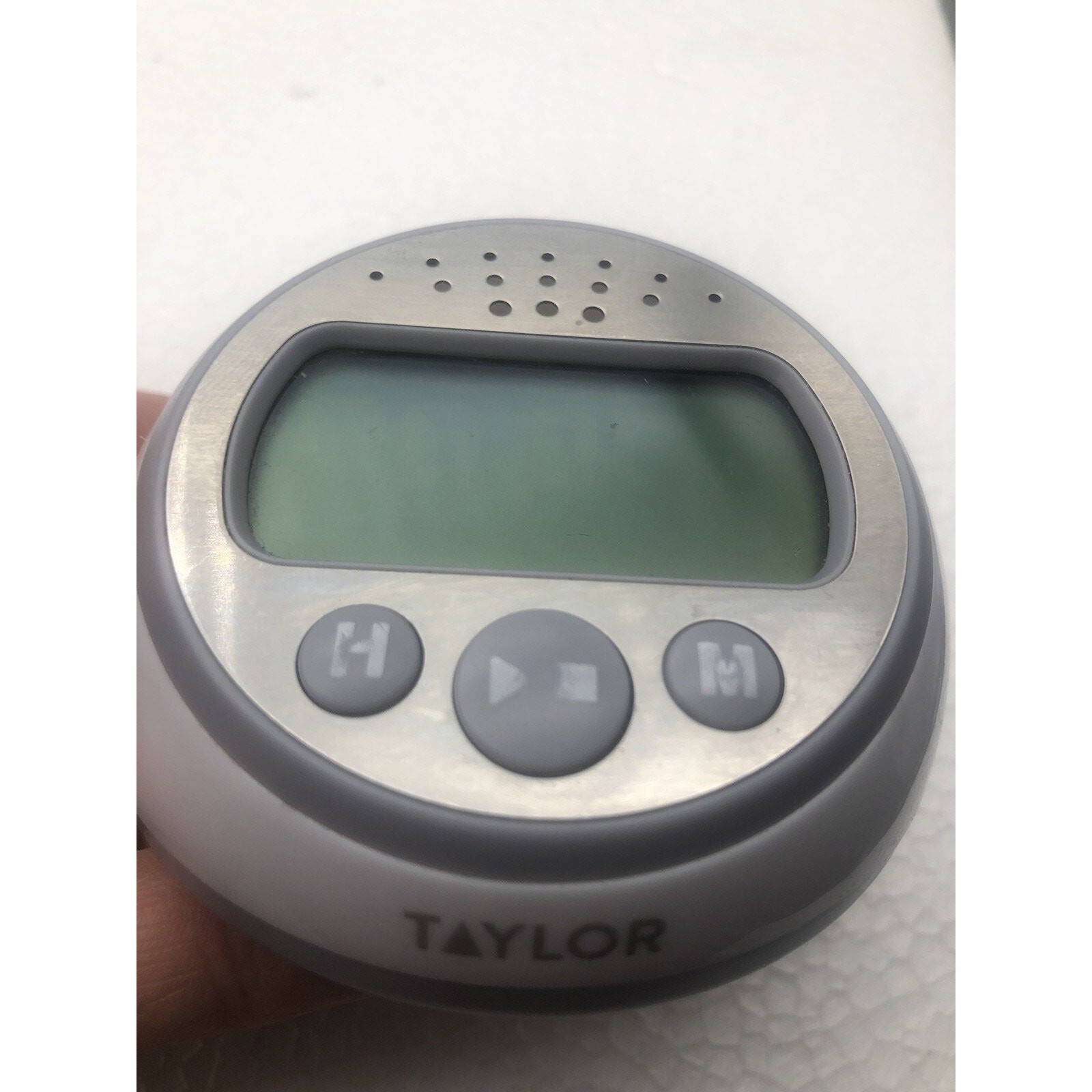 Taylor Precision Products Super-Loud Digital Timer Silver (5873) w/Out Battery