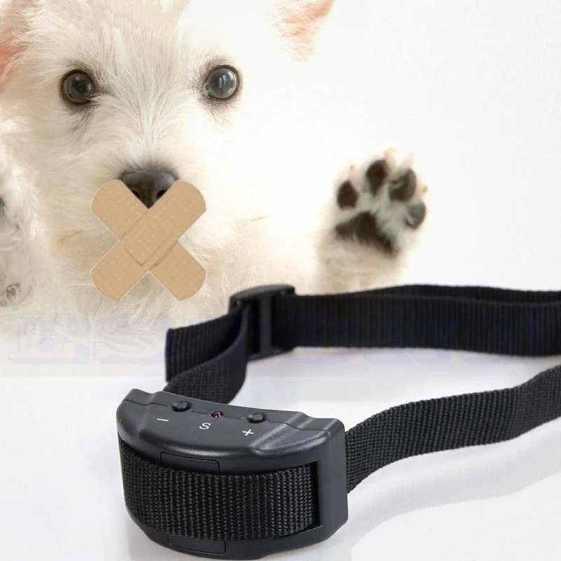 Automatic Anti Bark Barking Dog Shock Control Collar Device Large Medium Small