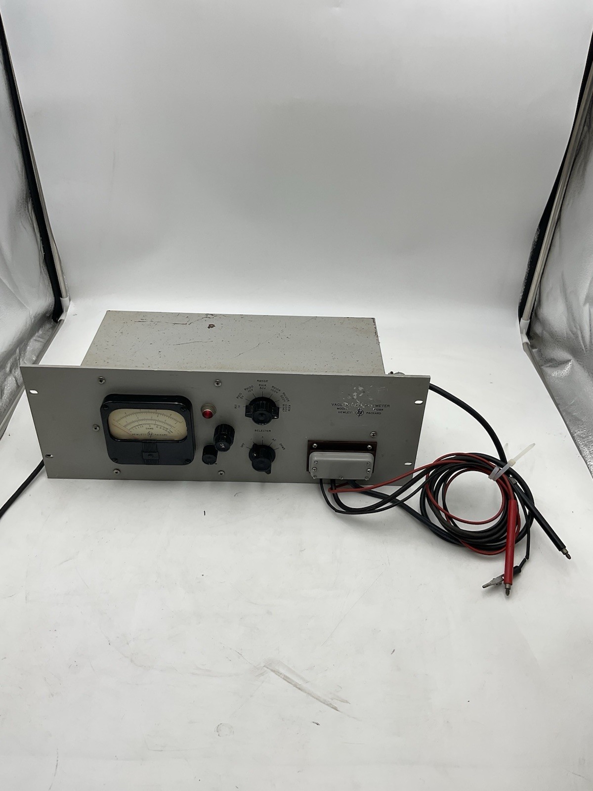 Hewlett Packard HP 410BR Vacuum Tube Voltmeter~USA!!! S1