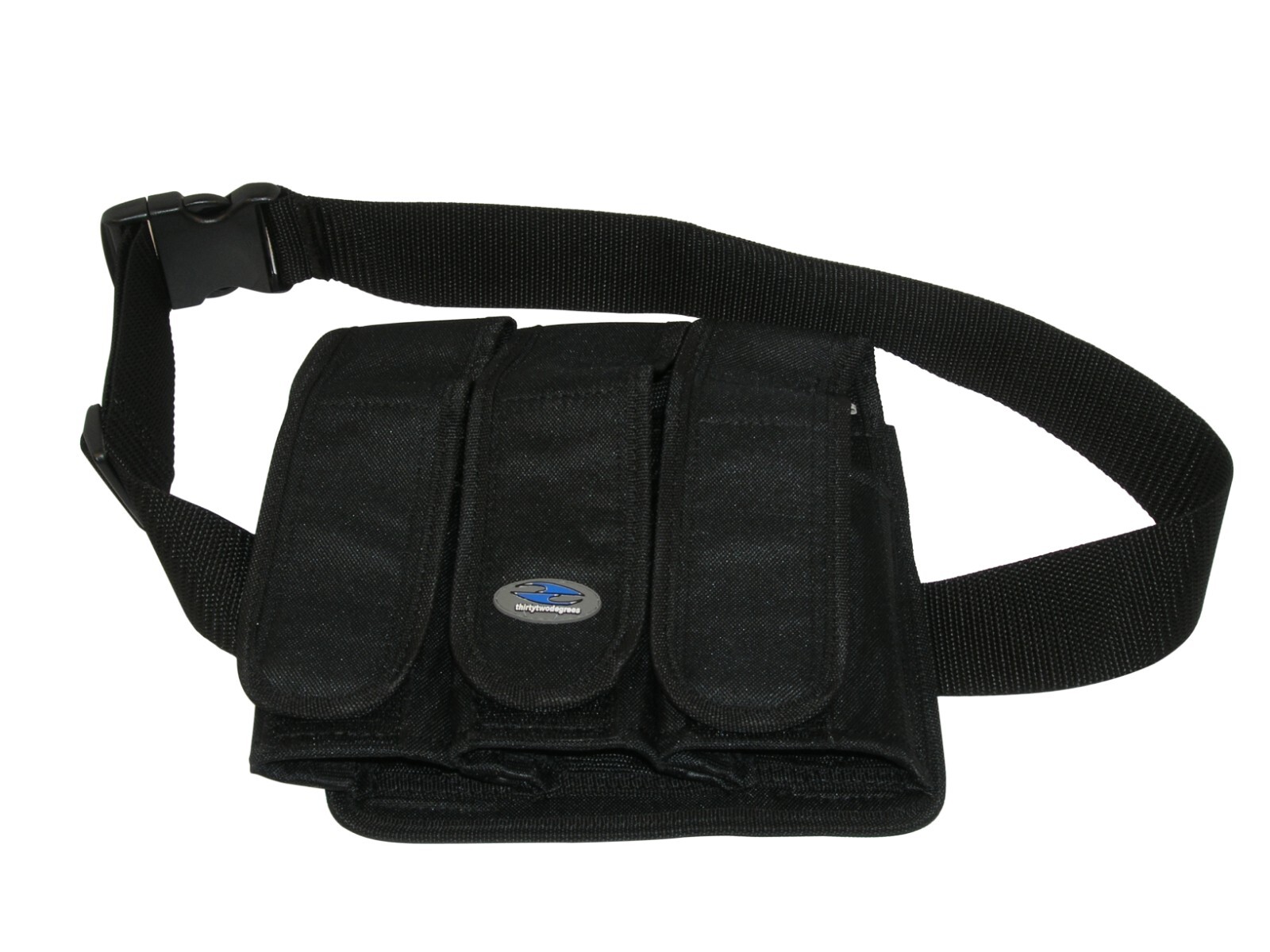2  Delux 3-pocket Paintball Pod Tube Ball Haulers Pouches Pack + Belt Sets