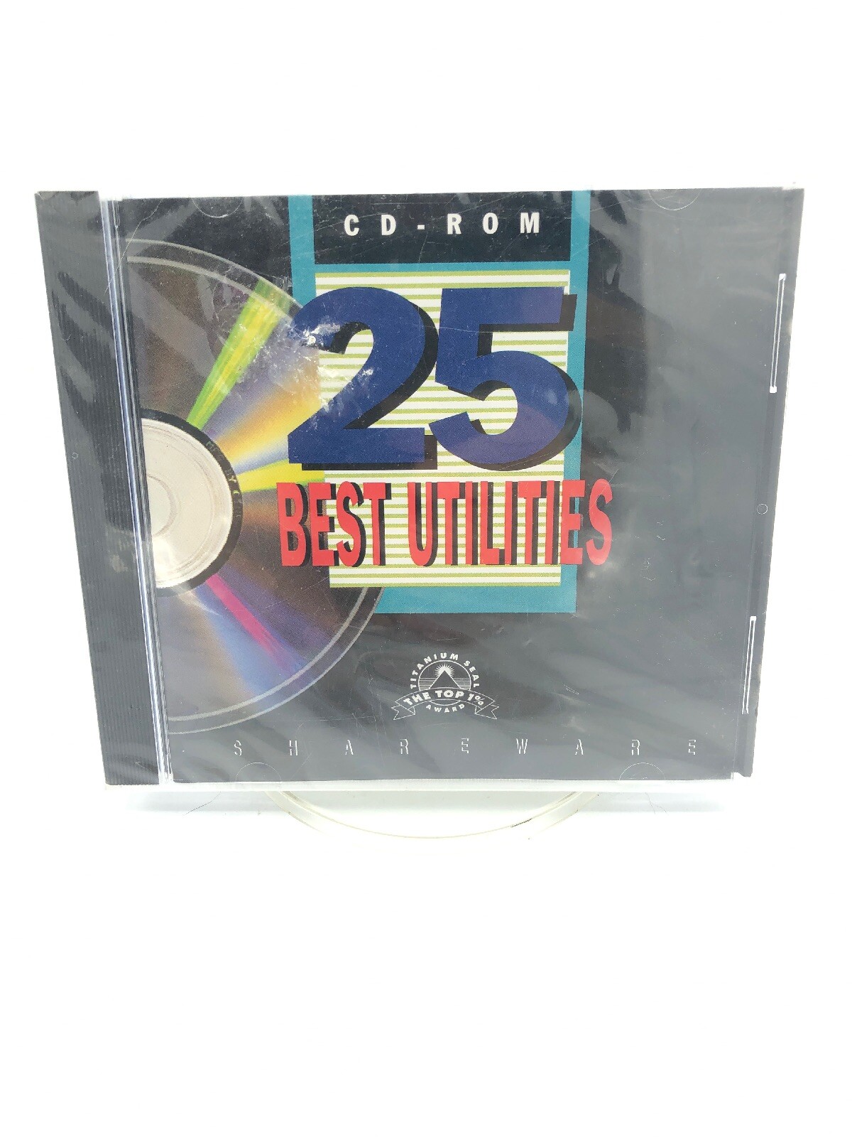 NEW SoftKey 25 BEST SHAREWARE UTILITIES CD-Rom For IBM WINDOWS 1995