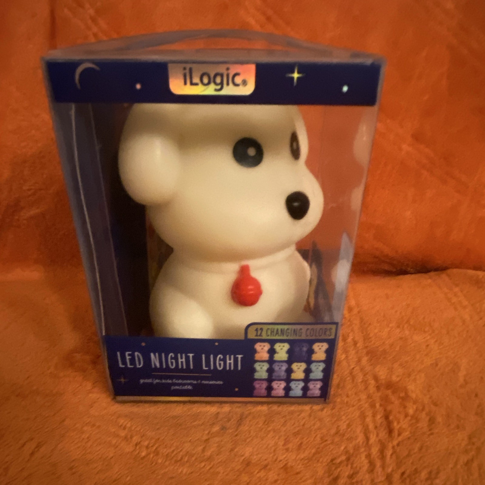 iLogic  -Dog Led Light .12 Changable Colors, Remote Included ,