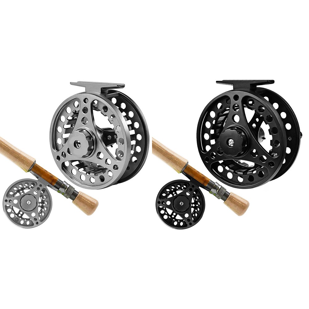 Fly Fishing Reel 3/4WT Large Arbor with Aluminum Alloy Body Hand-Changed New