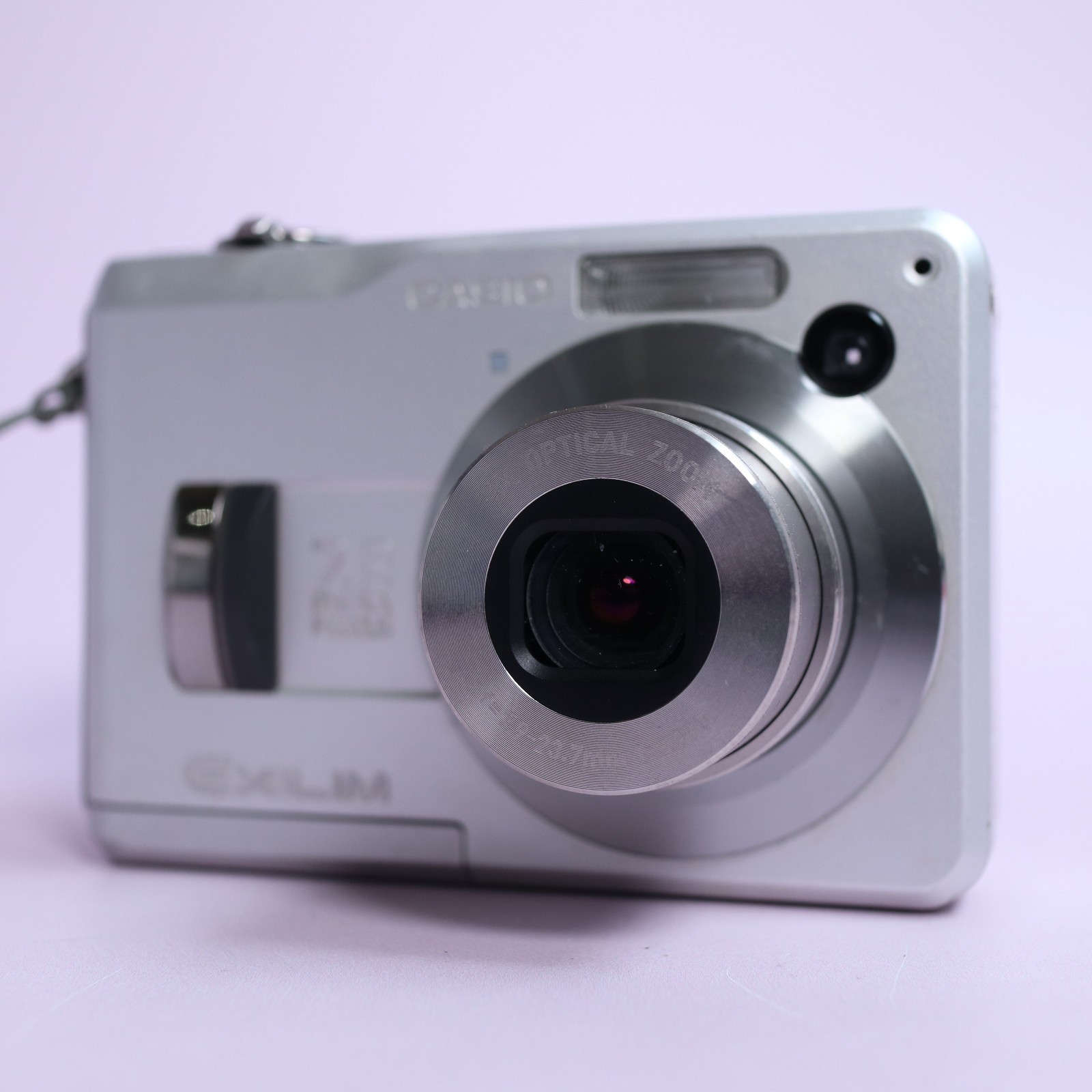 Casio Digital Camera Exilim EX-Z120 7.2MP Silver Tested