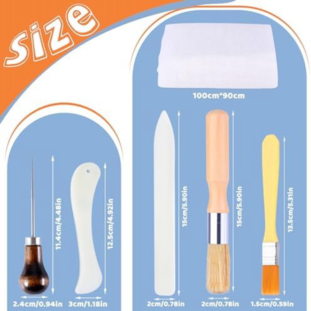Bone Folders Kit, Bone Folders, Makers,Bookbinding Kit, for Bookbinding4462