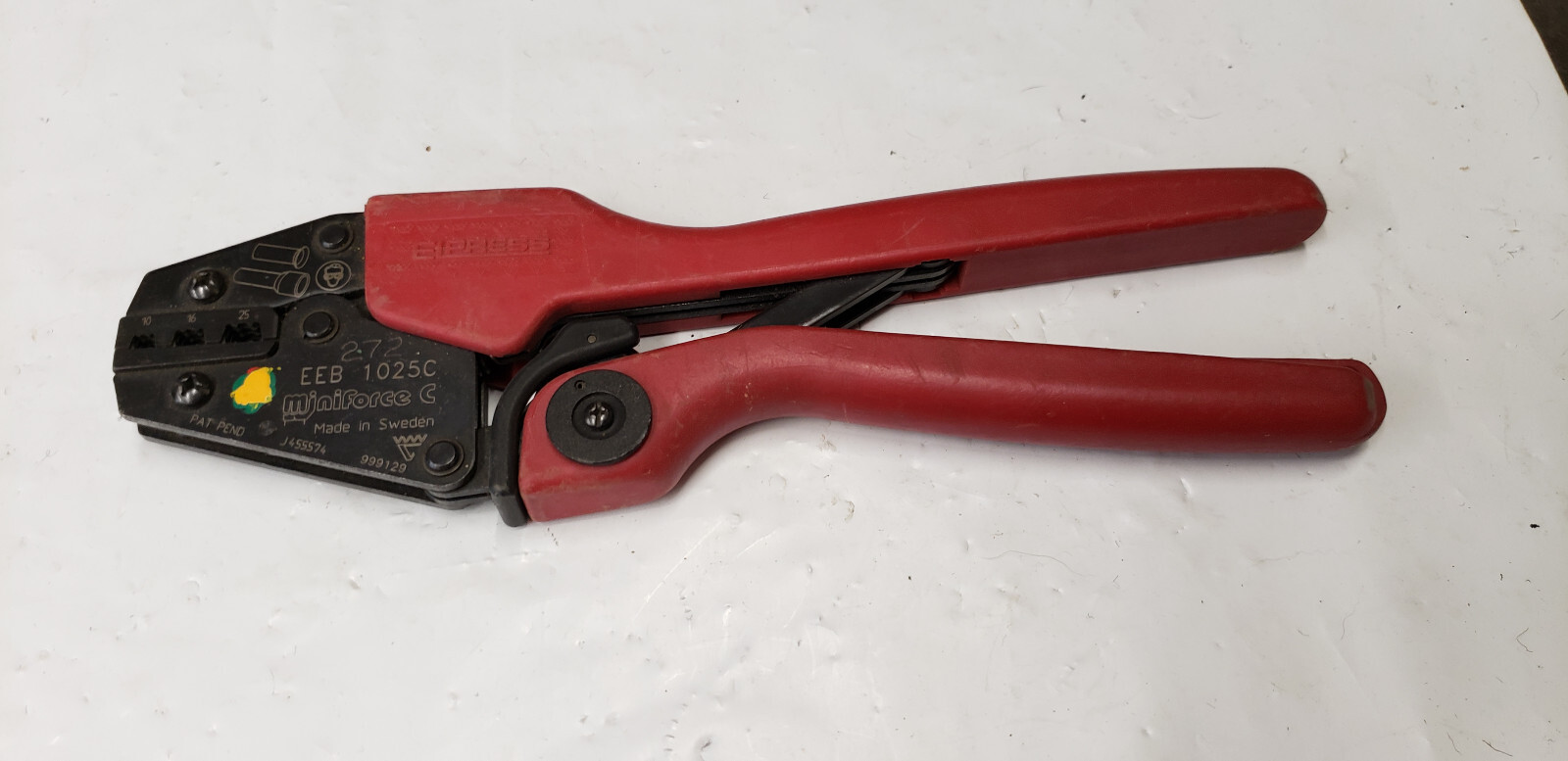 Elpress EEB1025c Miniforce 10-25 Ratcheting Crimp Tool #272 shelf zz3 #2