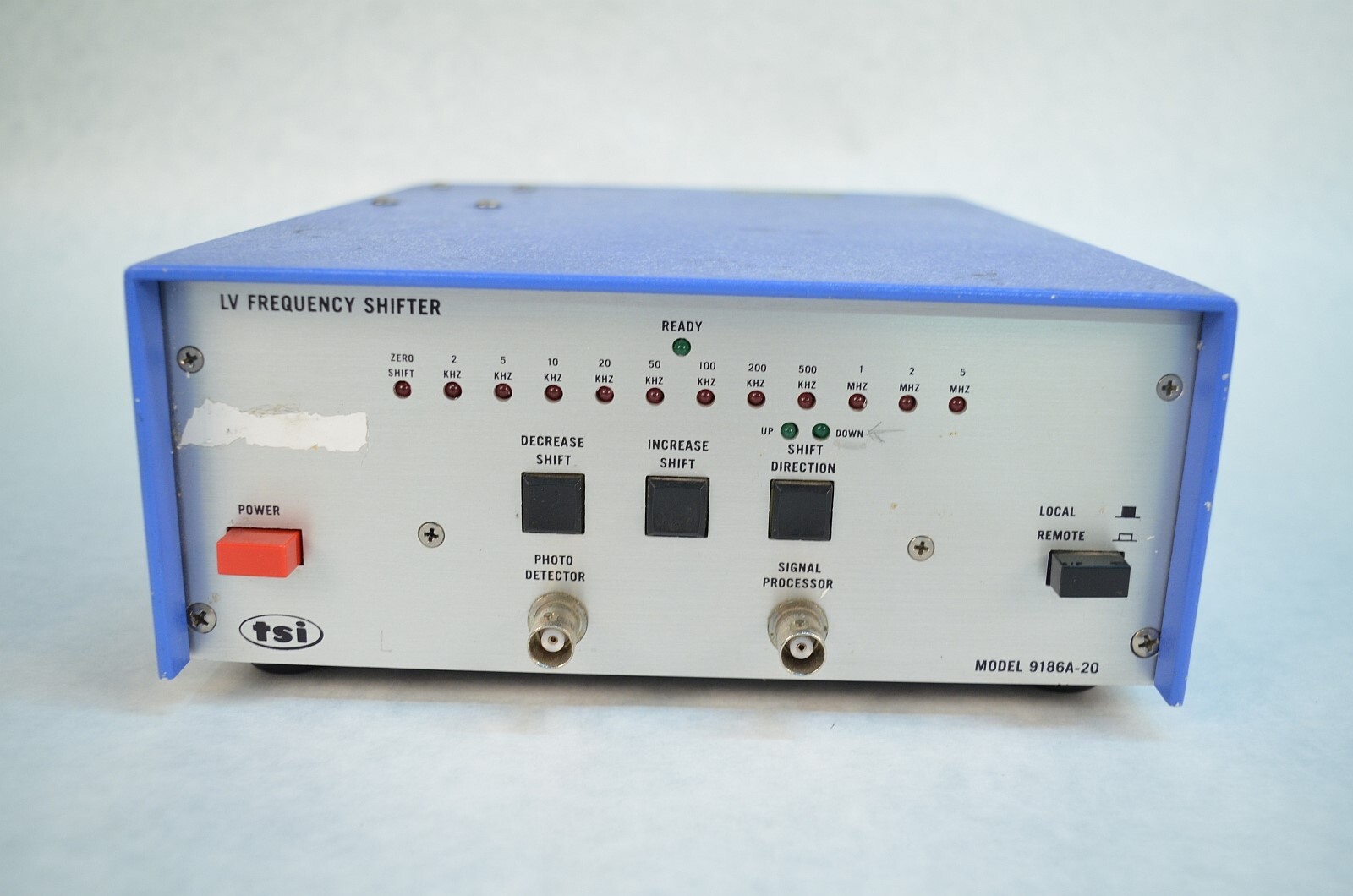 TSI Model 9186A-20 LV Acousto-Optic Frequency Shifter 2kHz-5MHz