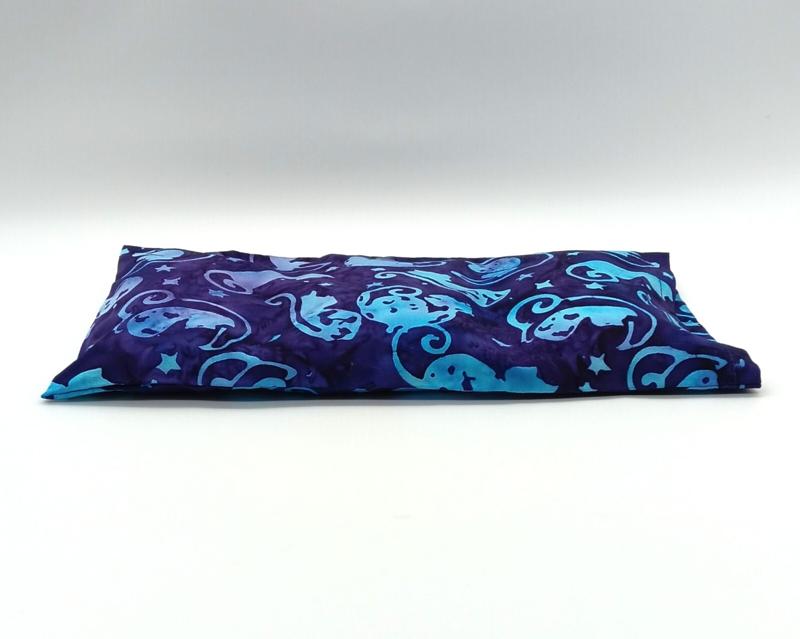 Microwave Heat Pack, Cold Pack, Washable Purple Cat Cover