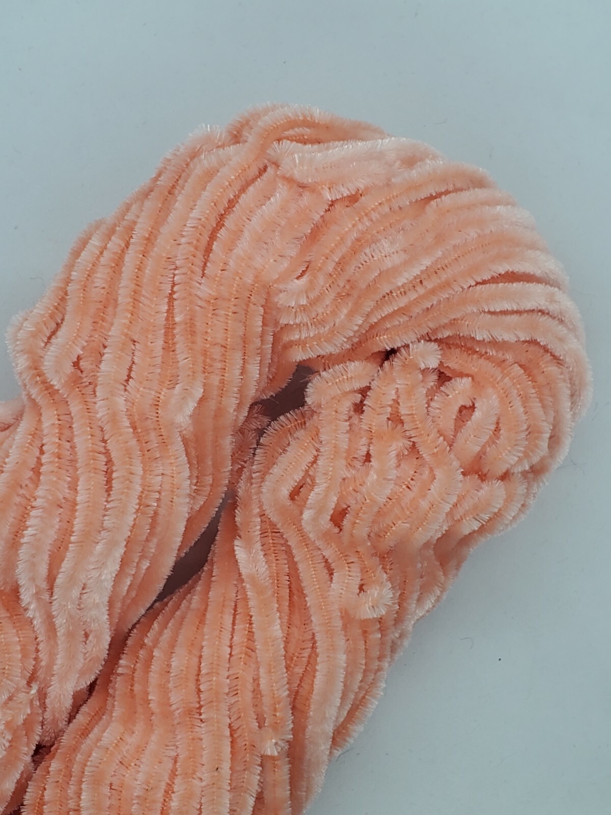 PEACH RAYON CHENILLE 5 Yard Pack Fly & Jig Tying Material You Pick Size