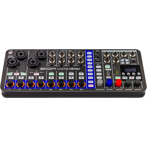 Zoom LiveTrak L6max 12-Channel Digital Mixer / Recorder