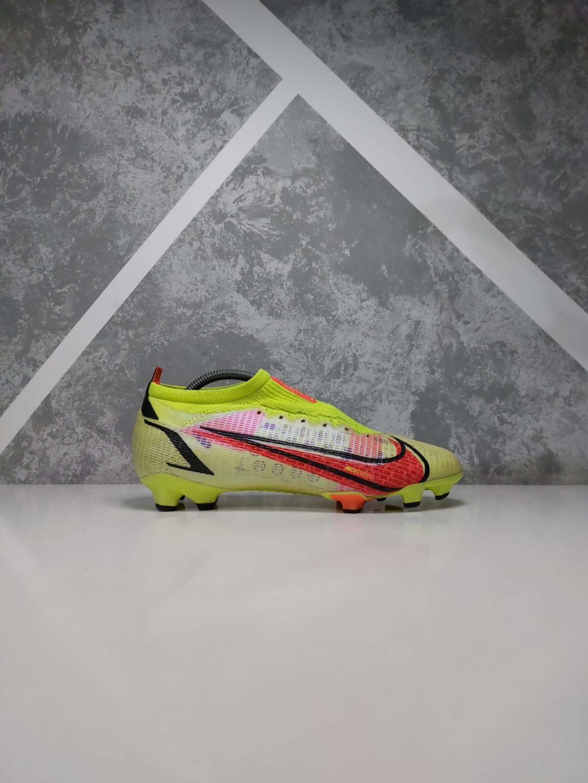 Nike Mercurial Vapor 14 FG Yellow Football Soccer Cleats US10 UK9 EUR44