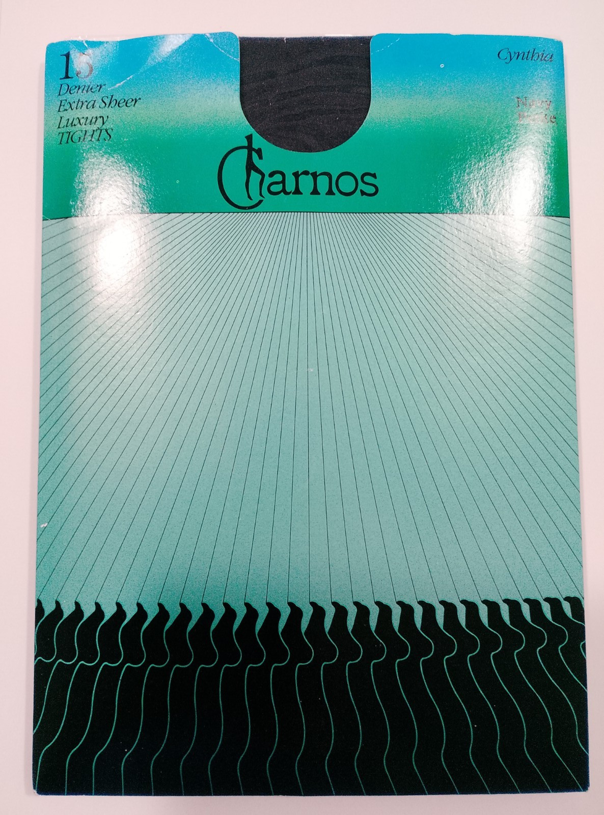 Charnos Cynthia 15 Denier Extra Sheer Luxury Navy Petite Tights Fits 34"-39" Hip