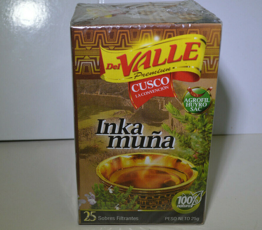 Del Valle Premium  Cusco  Muña Digestivo from Peru Inka Muña (choose)