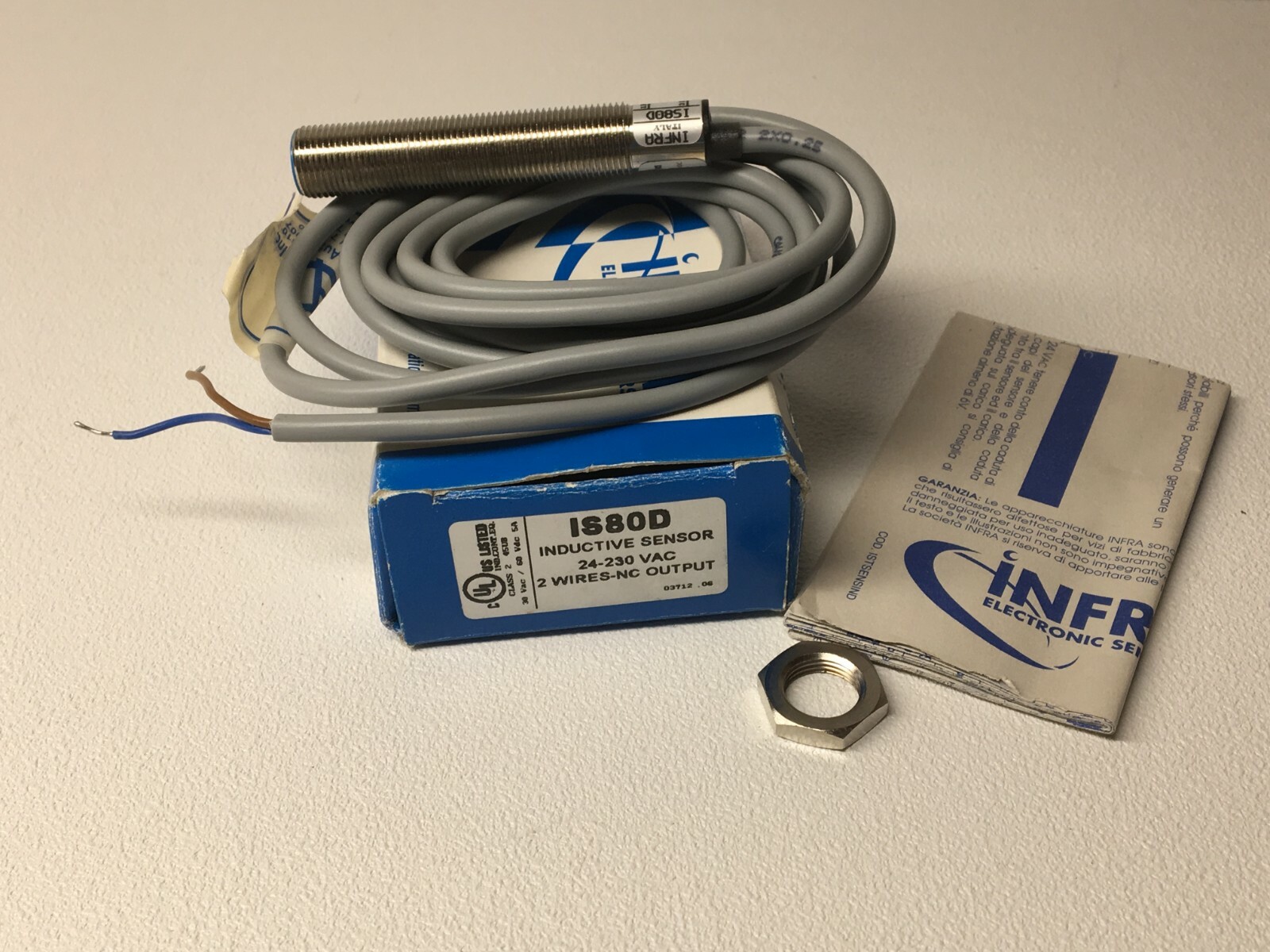 New! Infra IS80D Inductive Sensor (#6153)