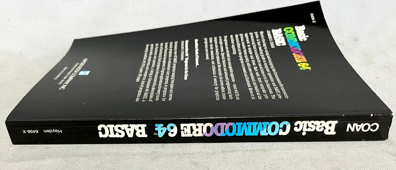 Basic Commmodore 64 BASIC by James S. Coan Hayden Books 1984 programming C=64