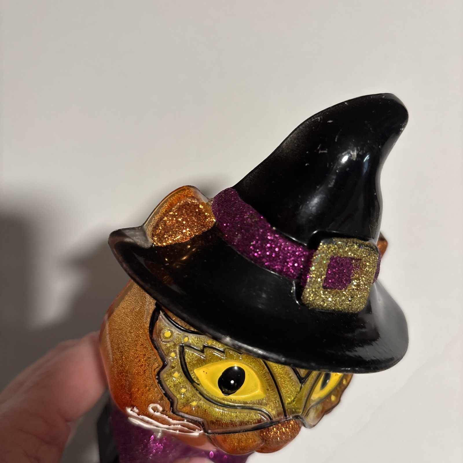 Halloween Bewitching Cat Nightlight With Swivel Plug Spooky