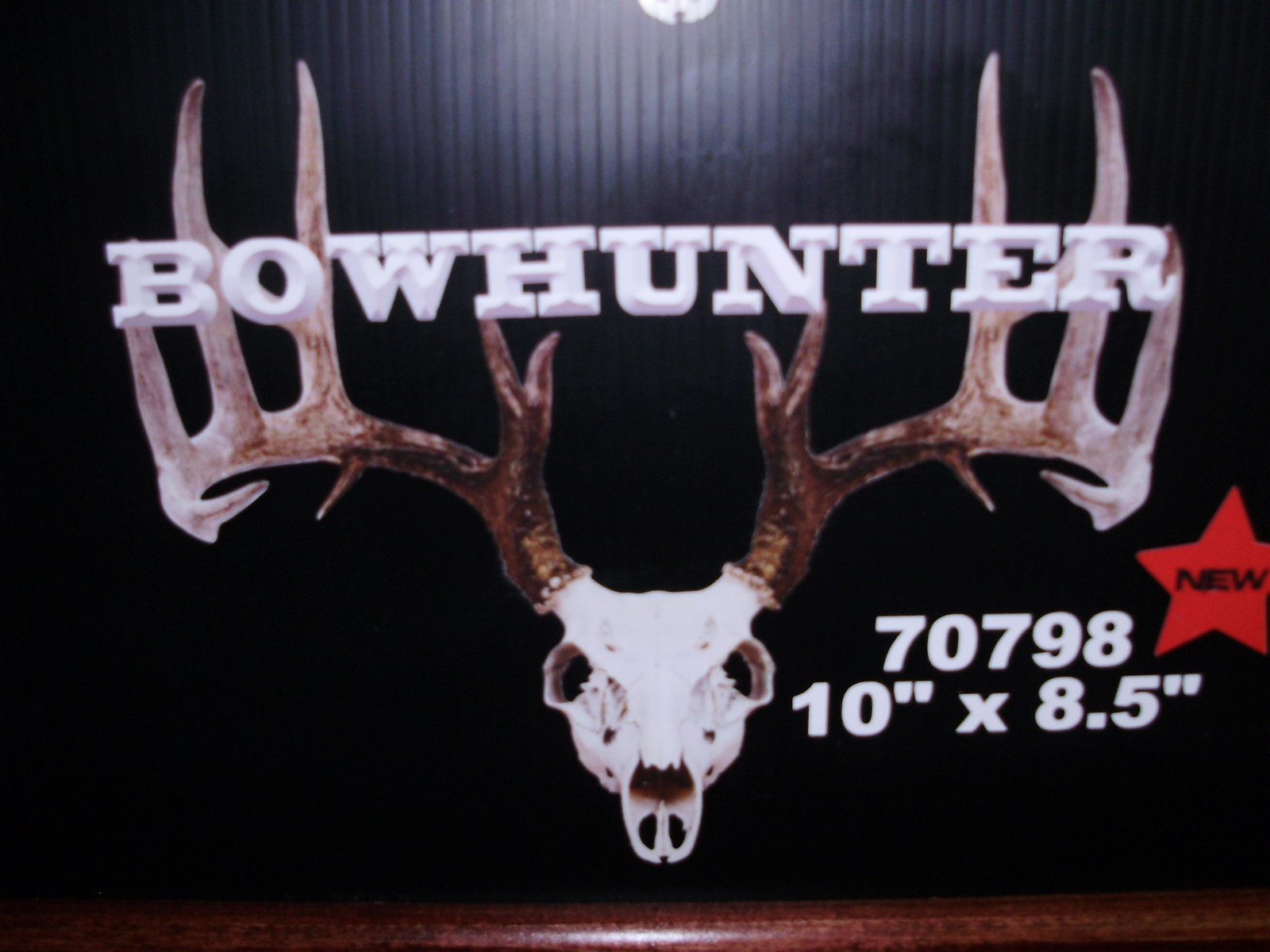 Mathews  european mount picture  bowhunter decal  die cut 16" x 13"