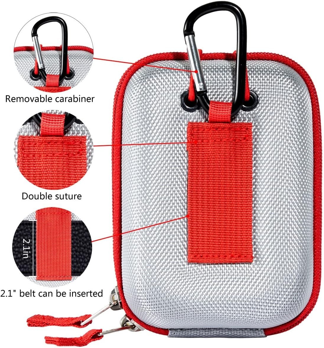 Golf Rangefinder Hard Shell EVA Carry "Case" Compatible with Bushnell & Callaway