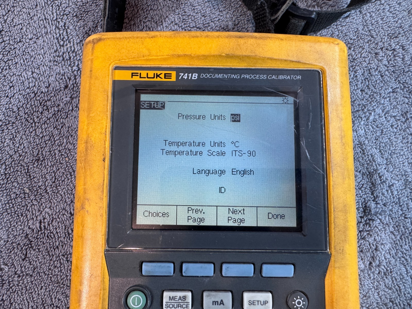 Fluke Documenting Process Calibrator 741B (No Charger)