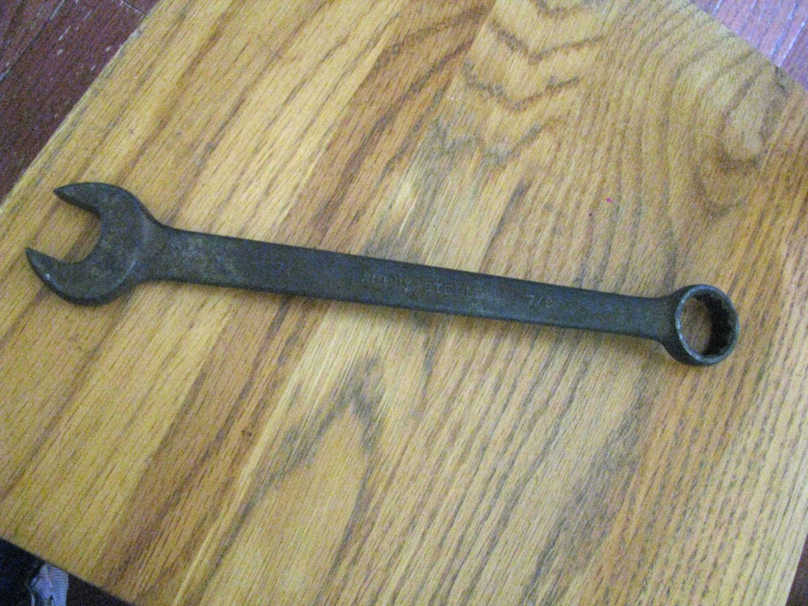 Vintage TuHex #167 USA 7/8" 12 point Combination Wrench Alloy Steel