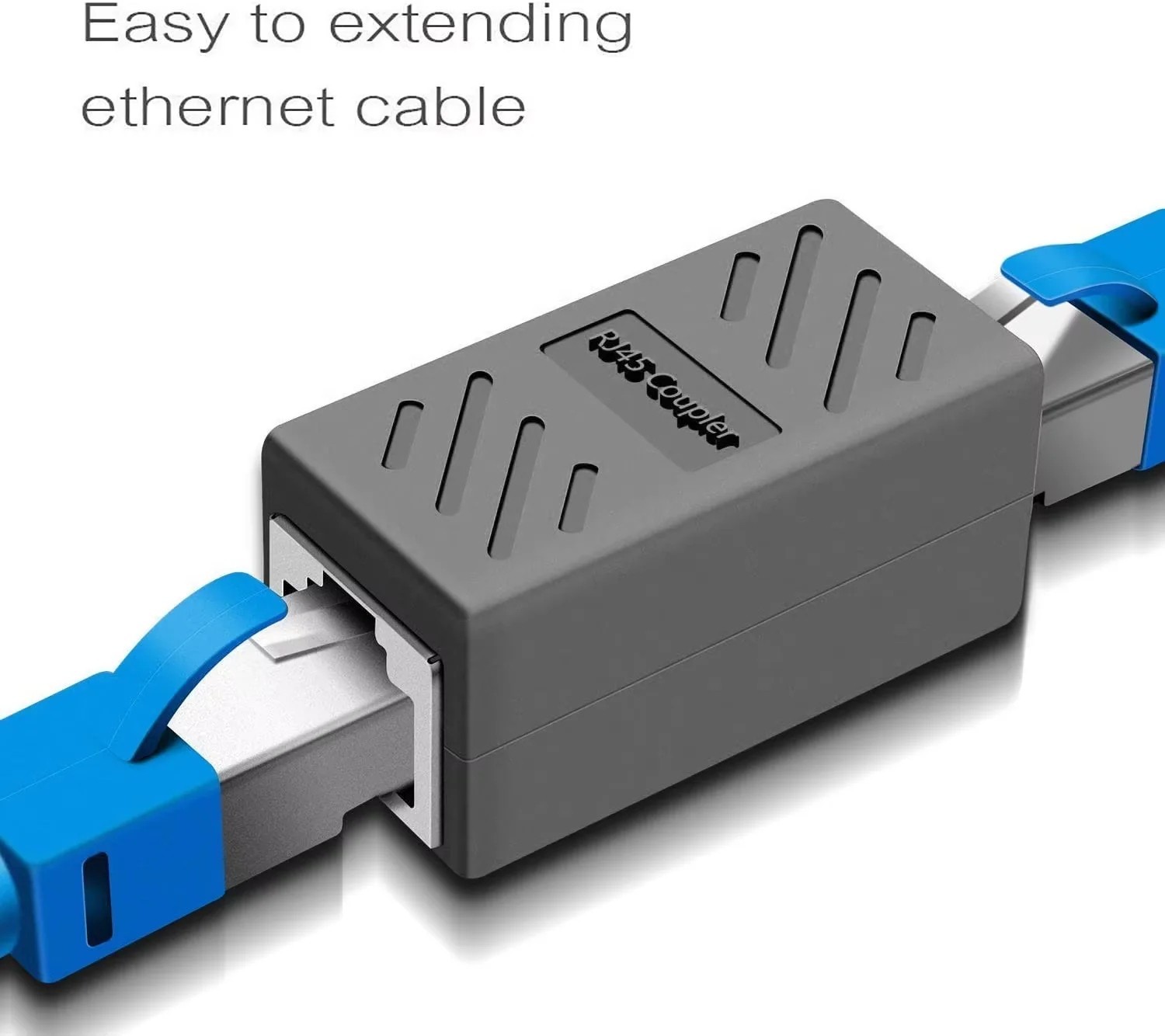 RJ45 Inline Coupler Cat7 Cat6 Cat5e Cat5 Ethernet LAN Network Cable Adapter Lot